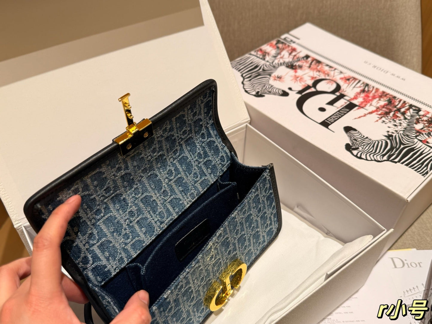 luxury New Fashion Denim Chain Bag 22x13x6cm