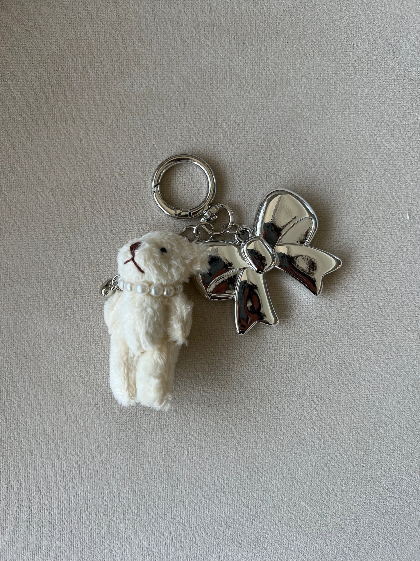 Nallebjörn bow väska charm