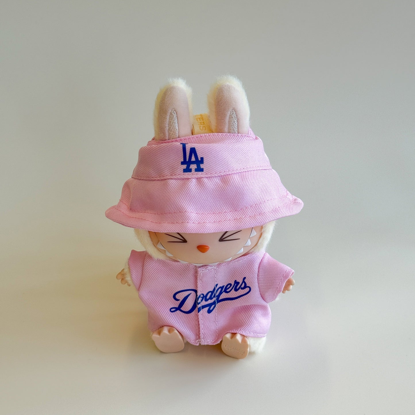Labubu Pink Baseball Set - Yankees Inspired