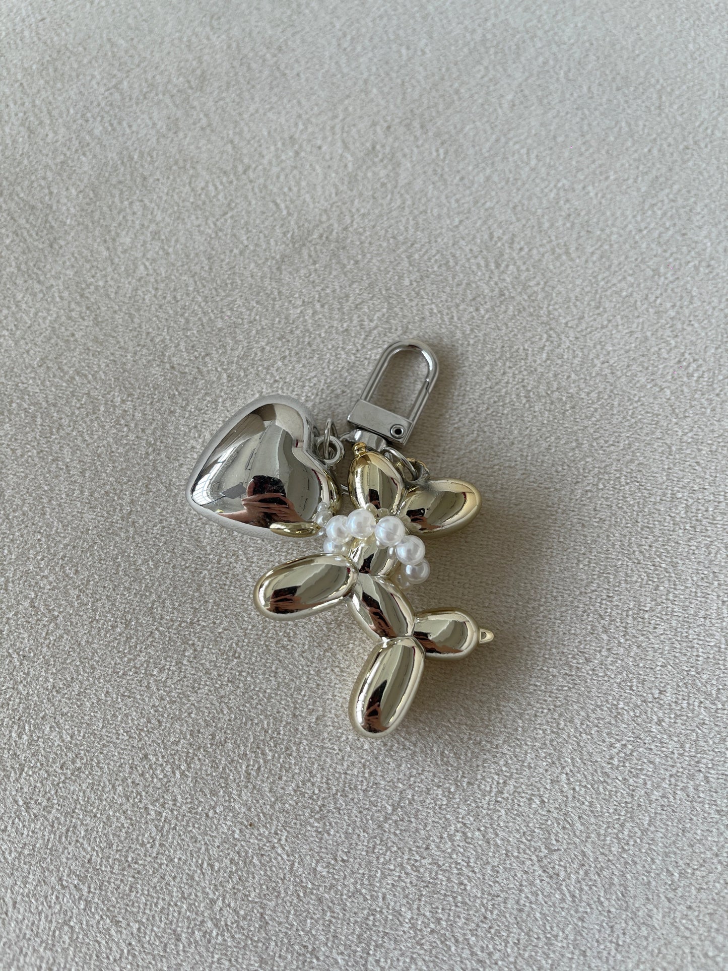 Balloon Dog Bag Charm