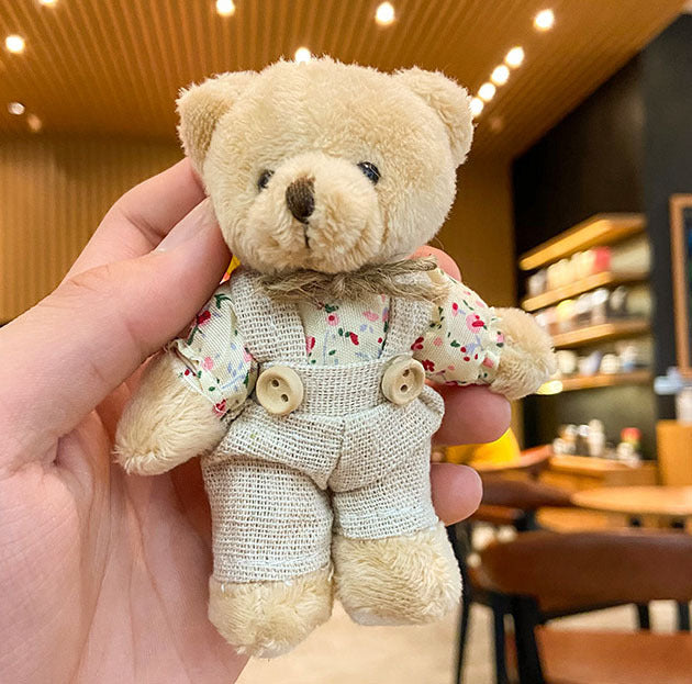 Floral Charm Teddy Bear Cuplu Charming
