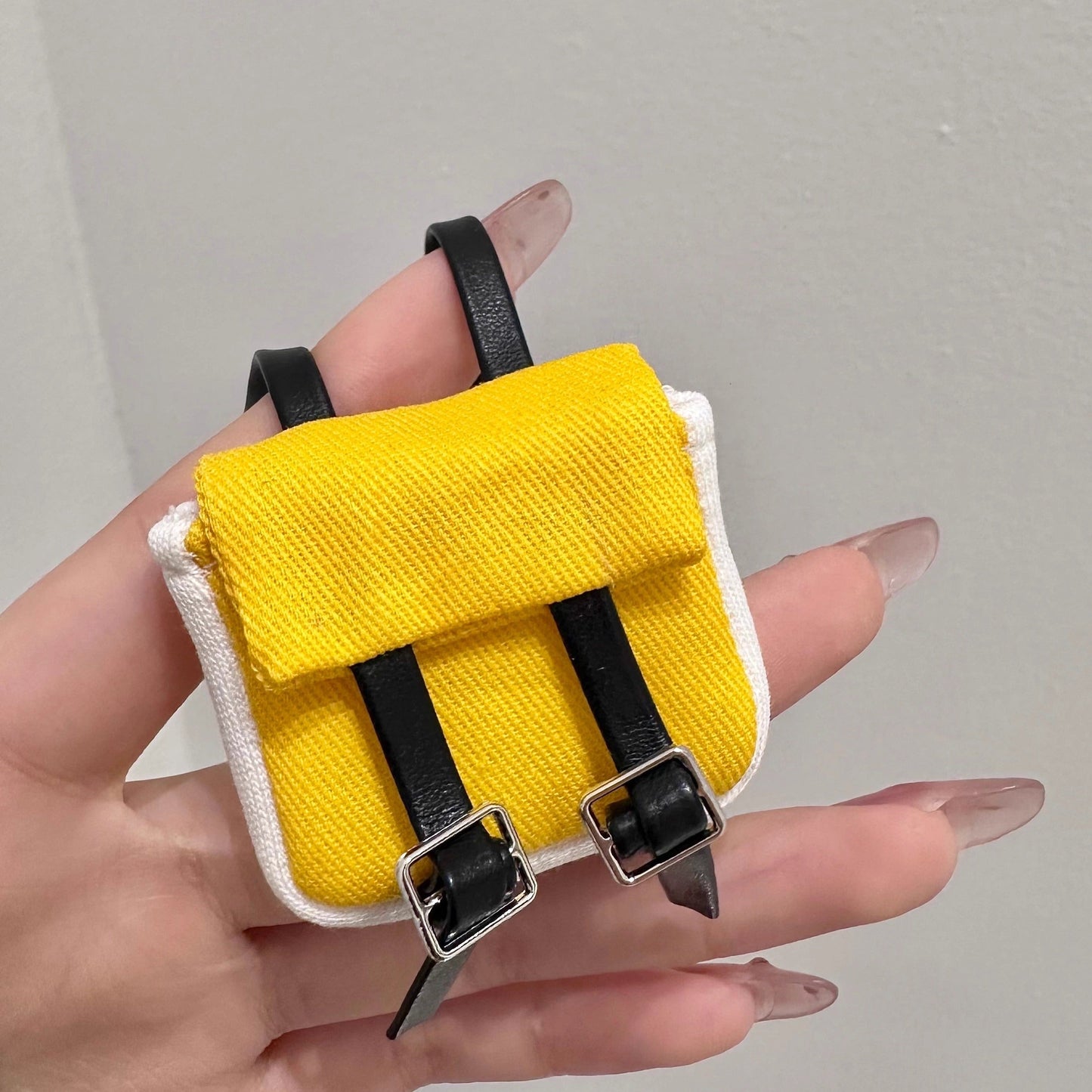 Summer Labubo Outfits Yellow Shirt + Blue Pants Accessories Fashion Labubo Outfit Keychain Labubo Clothing