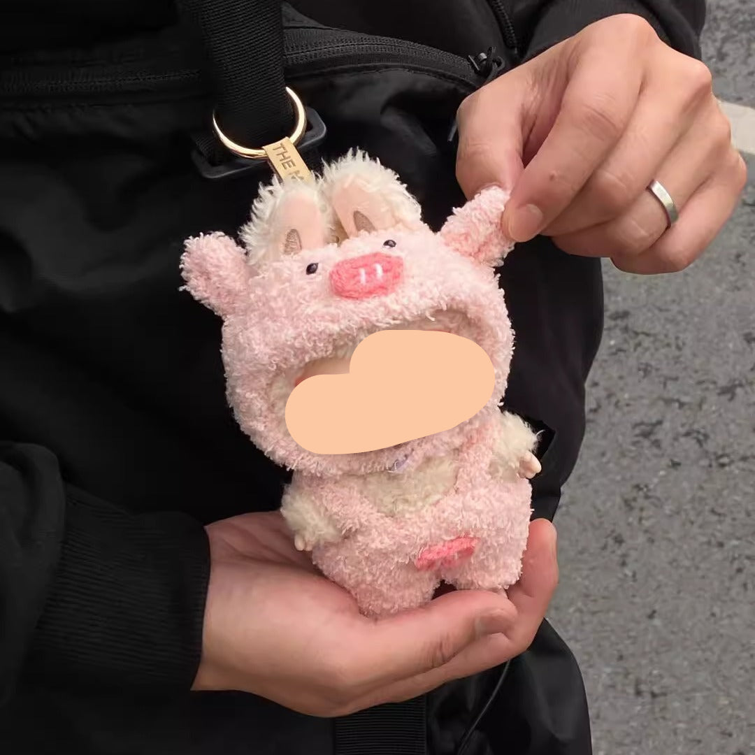 Sheep Keychain Labubo Clothes Macaron Clothes for Labubo Have a Seat Labubo Doll Clothes 17cm Labubo Clothing