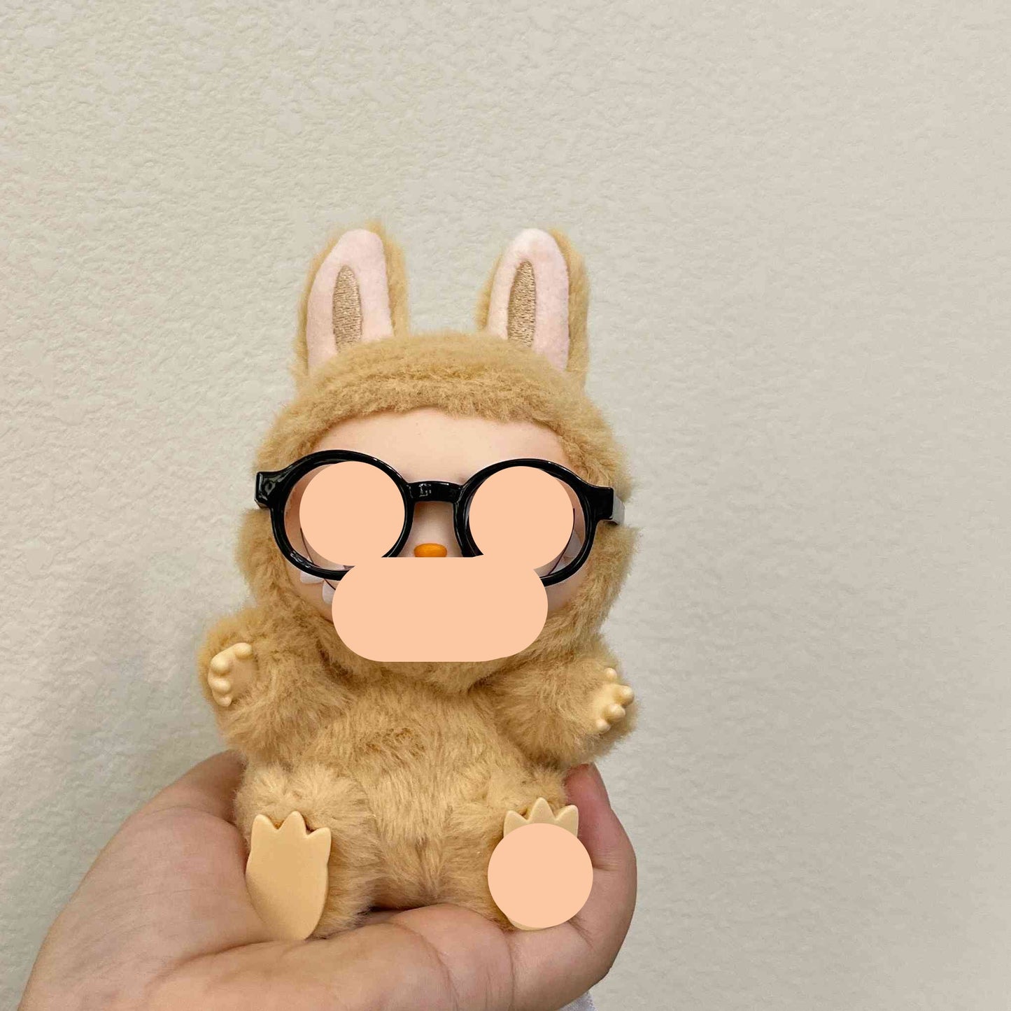 Labubo Clothing Keychain Labubo Clothes Transparent Glasses