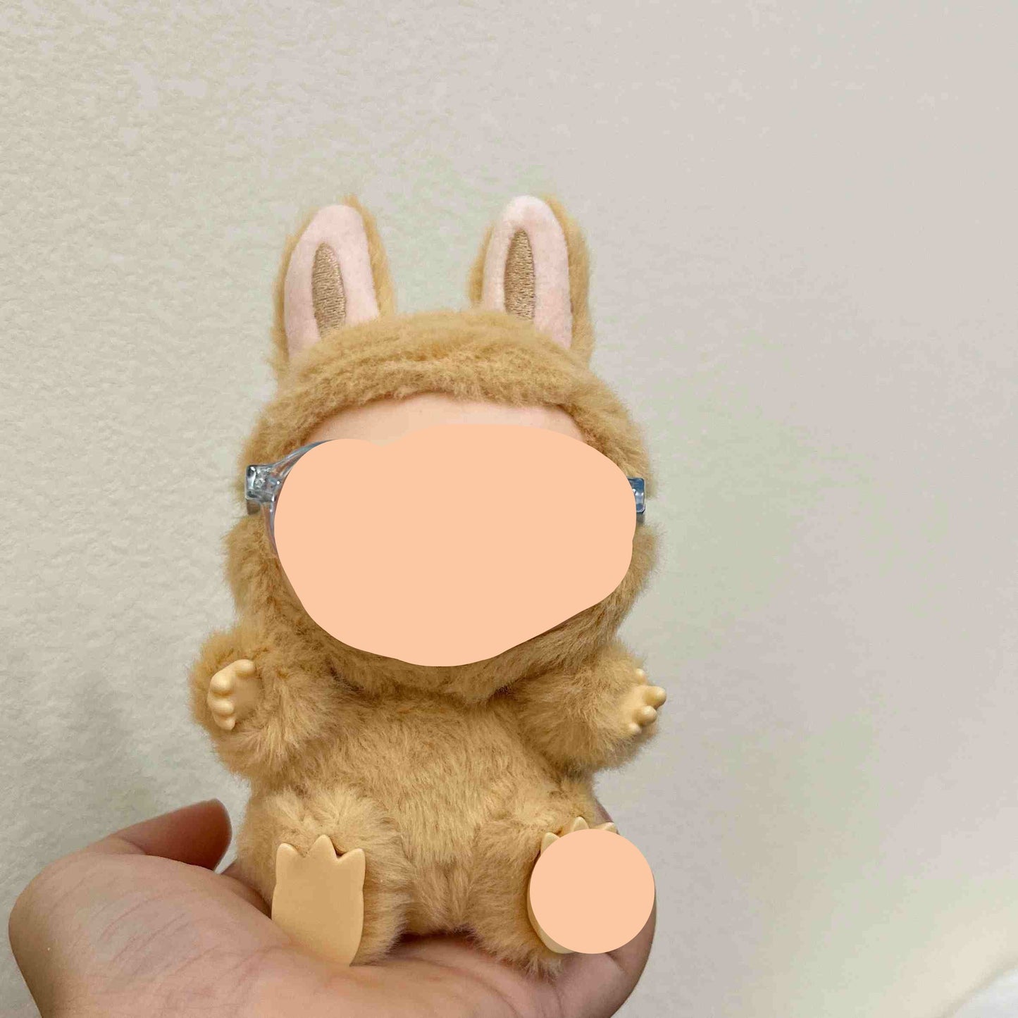 Labubo Clothing Keychain Labubo Clothes Transparent Glasses