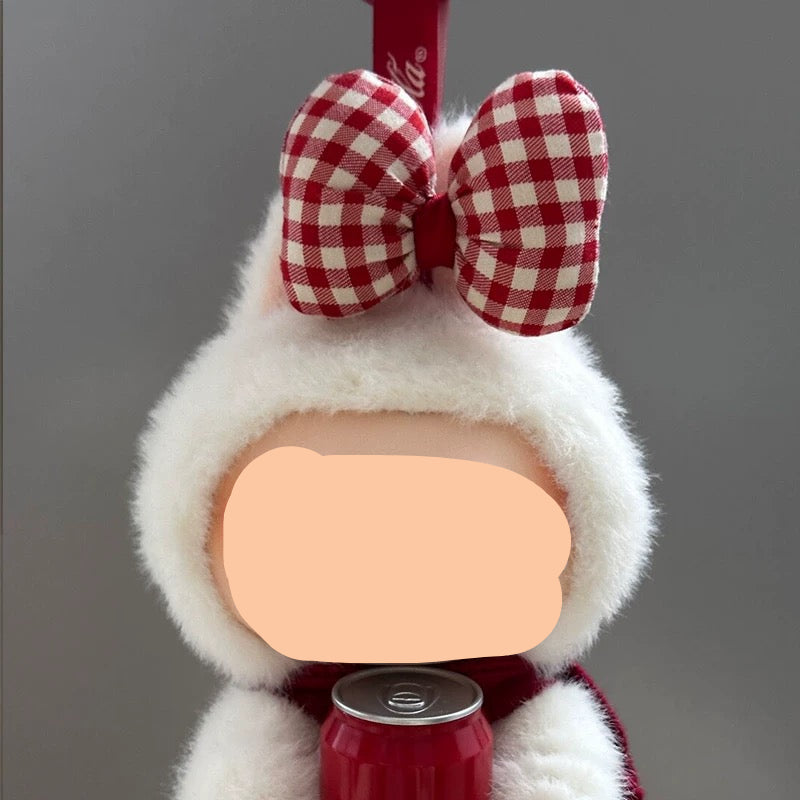 Labubo Clothing Keychain Labubo Clothes Transparent Glasses