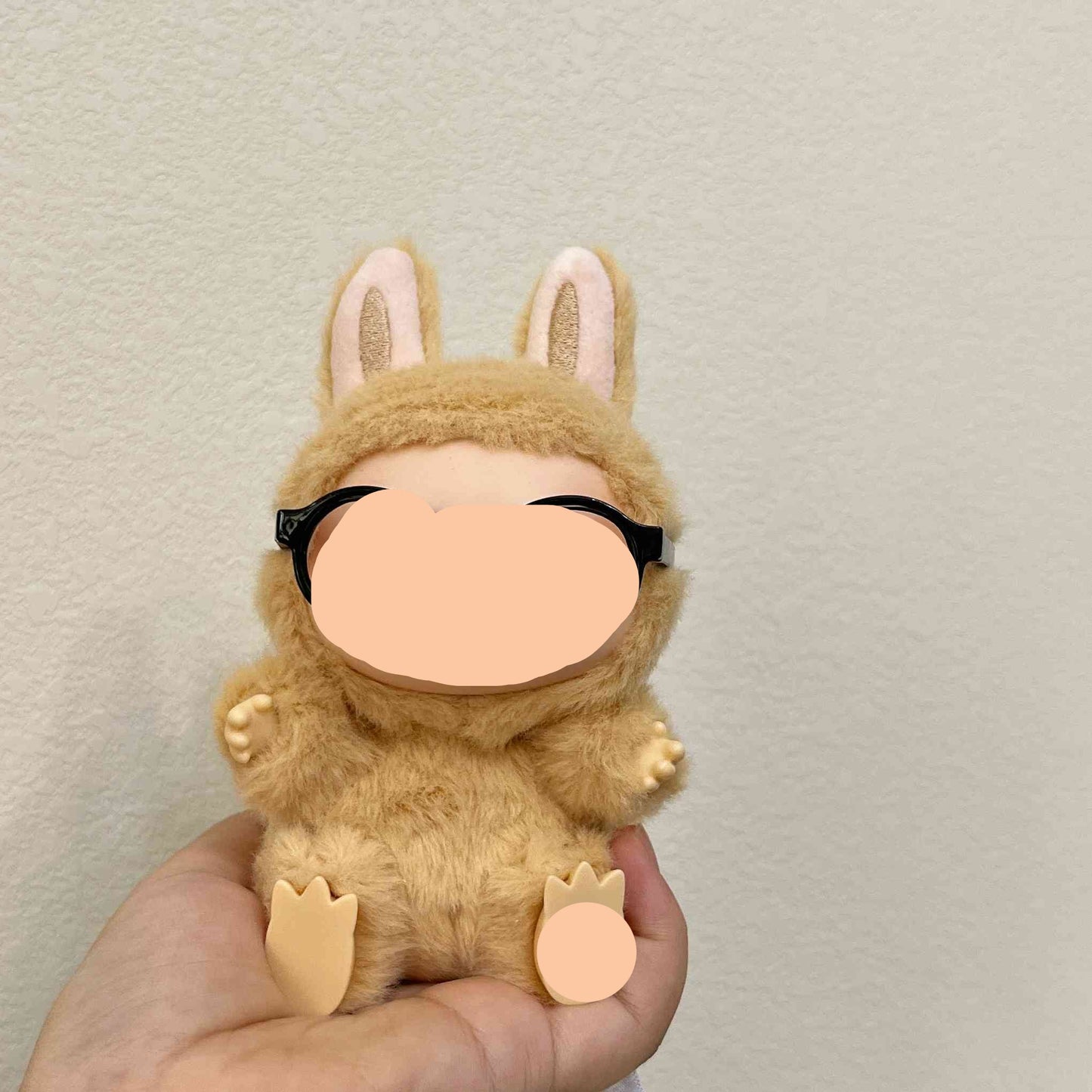 Keychain Labubo Clothes Leopard print glasses Have a Seat Labubo Doll Clothes 17cm Labubo Clothing