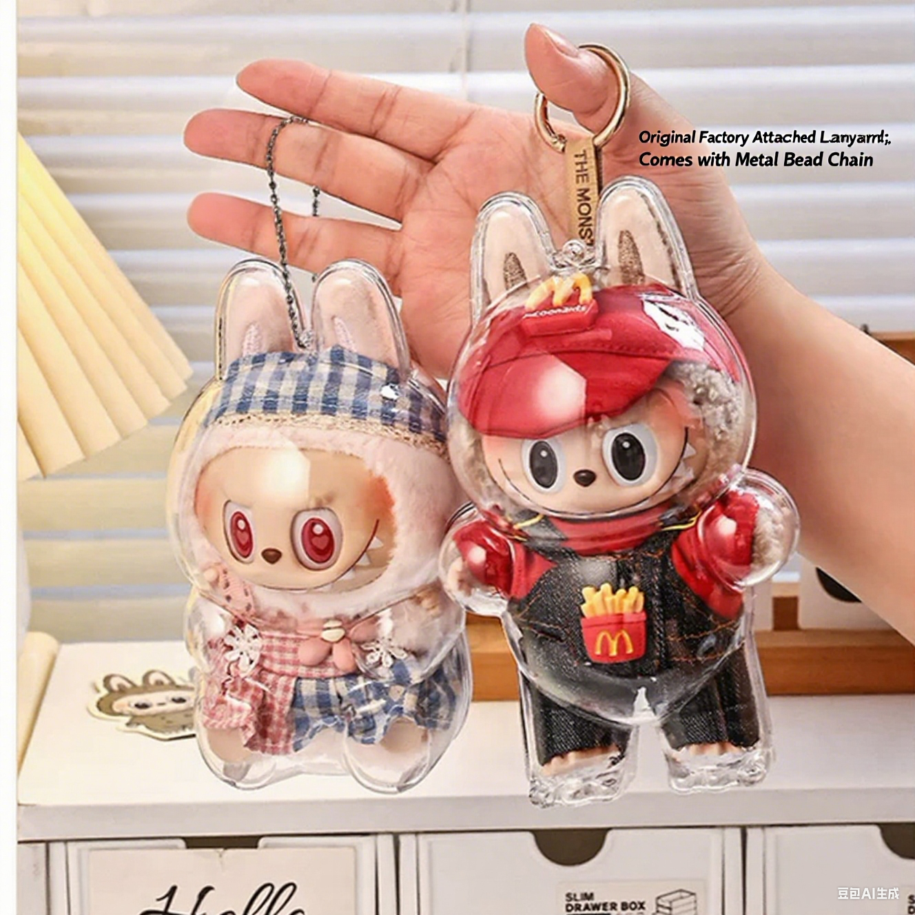 Labubu Transparent Protective Shells