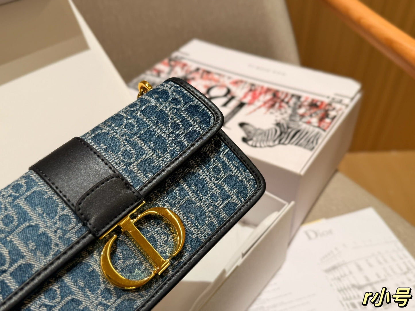 luxury New Fashion Denim Chain Bag 22x13x6cm