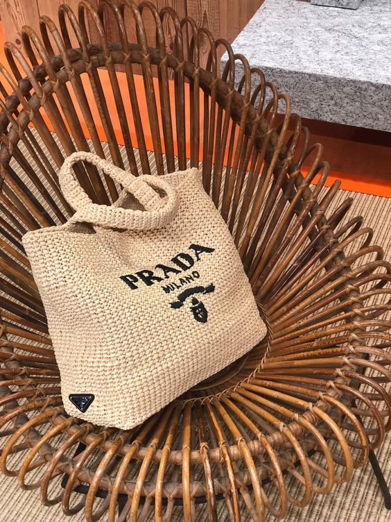 luxury Raffia Bag Handbag Beach Bag for Summer