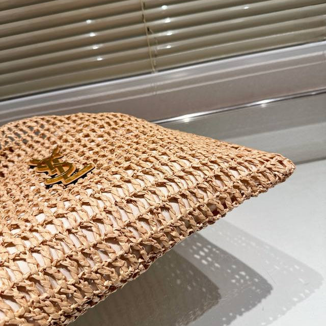 SAINT LAURENT luxury Raffia tote Bag