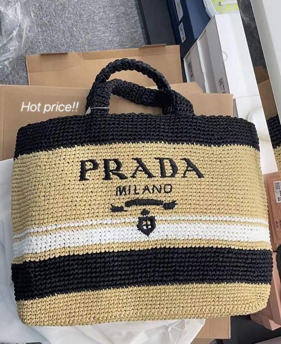 luxury Raffia Bag