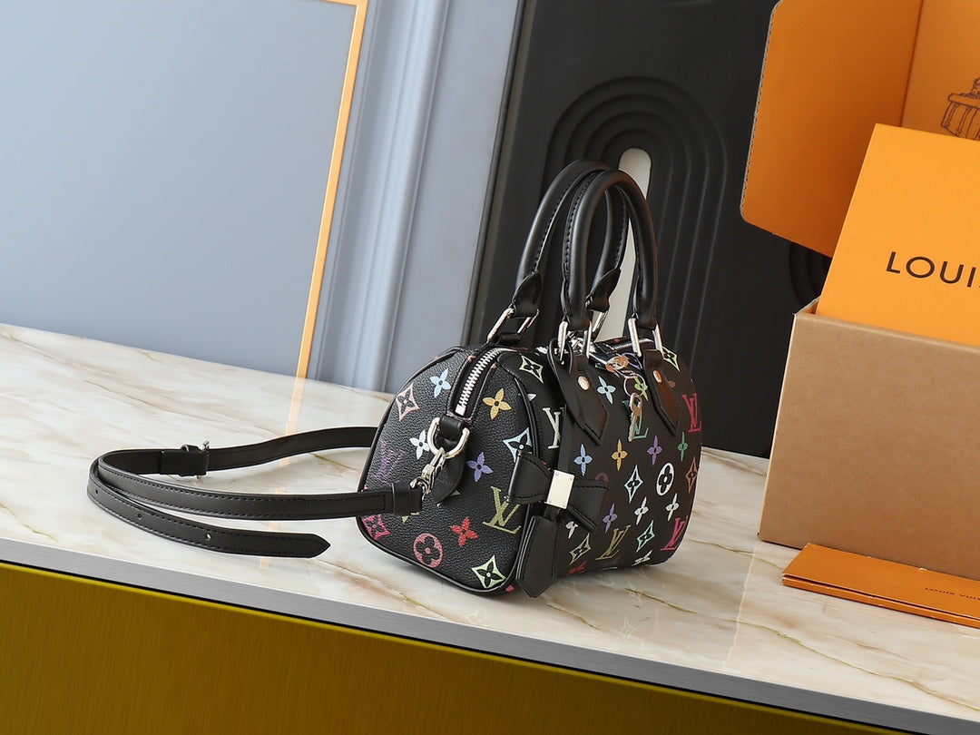 Luxury Speedy Bandouli¨re 20 Handbag 20.5x13.5x12cm
