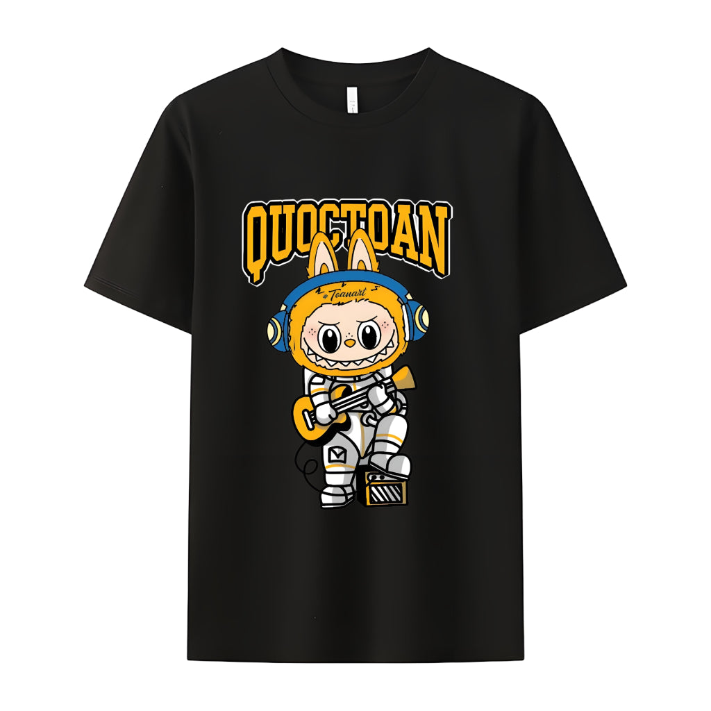 ラブブは、彼女のためのラブブの恋人のギフトのためのモンスタークルーネックTシャツのキューピッド