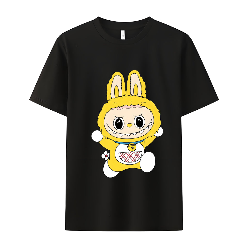 Superman Labubu The Monsters Crew Neck T-shirt til Labubu-elsker