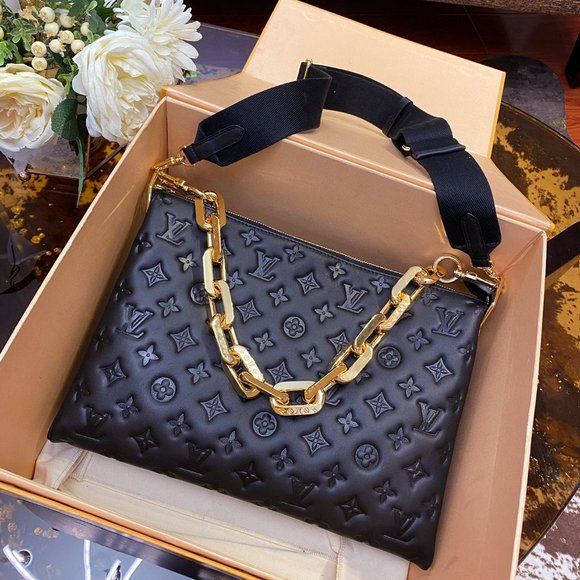 Luxury Coussin MM Bag Black