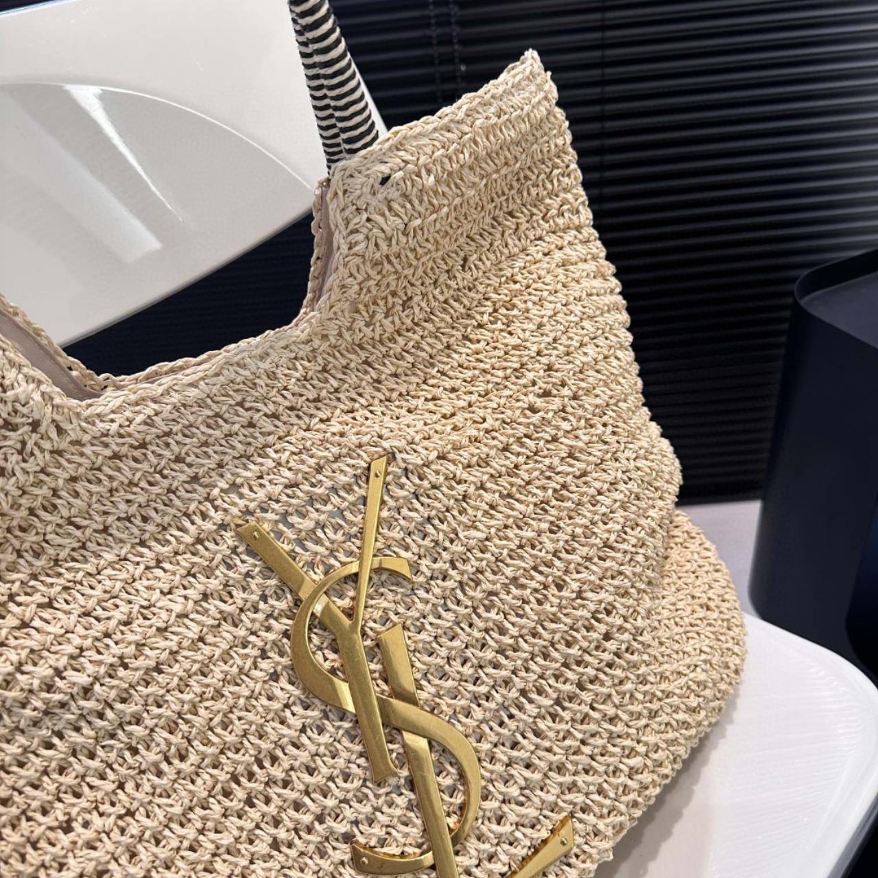 SAINT LAURENT luxury Raffia Bag