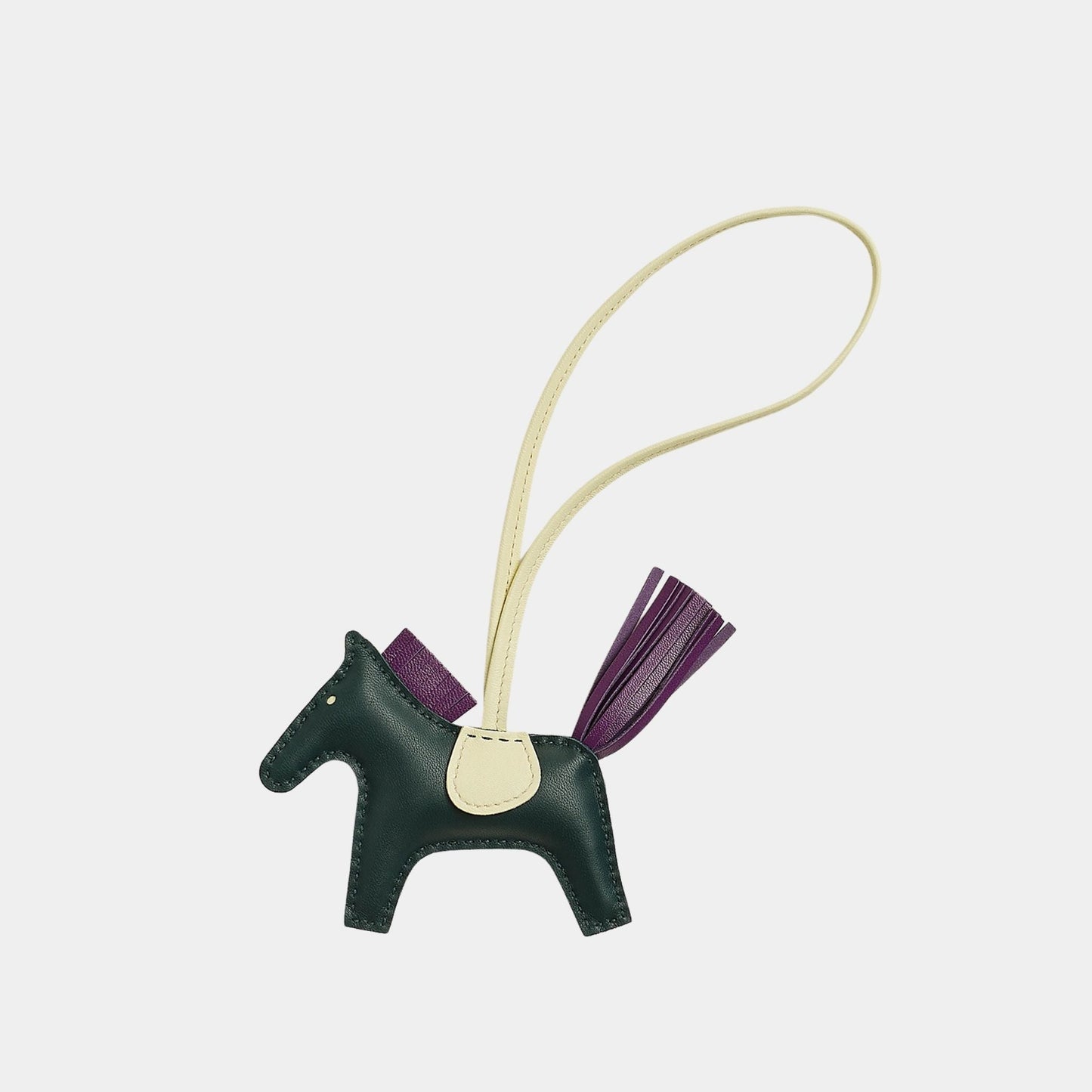 H-e Pony Key and Bag Charm