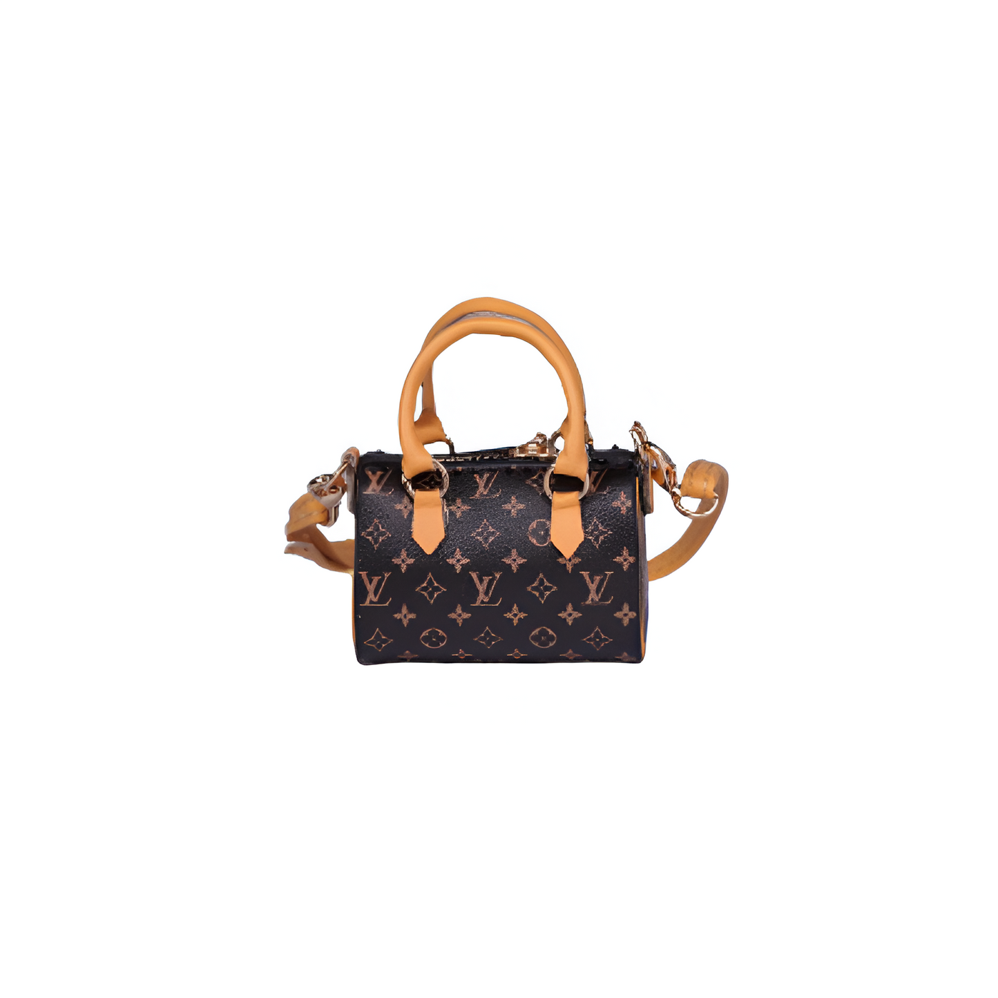 Labubu Mini Speedy Bag - L.V. Monogram Inspired Collection