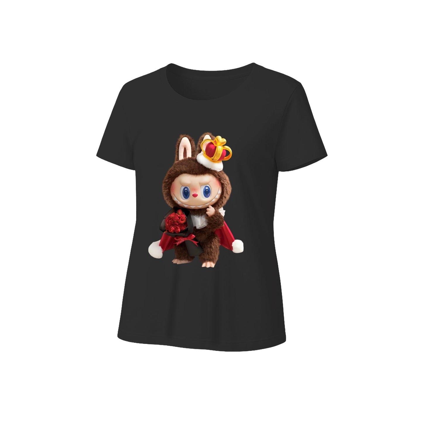 Gentleman Labubu Labubu Graphic T-Shirt Loose Fit Summer Casual Tee