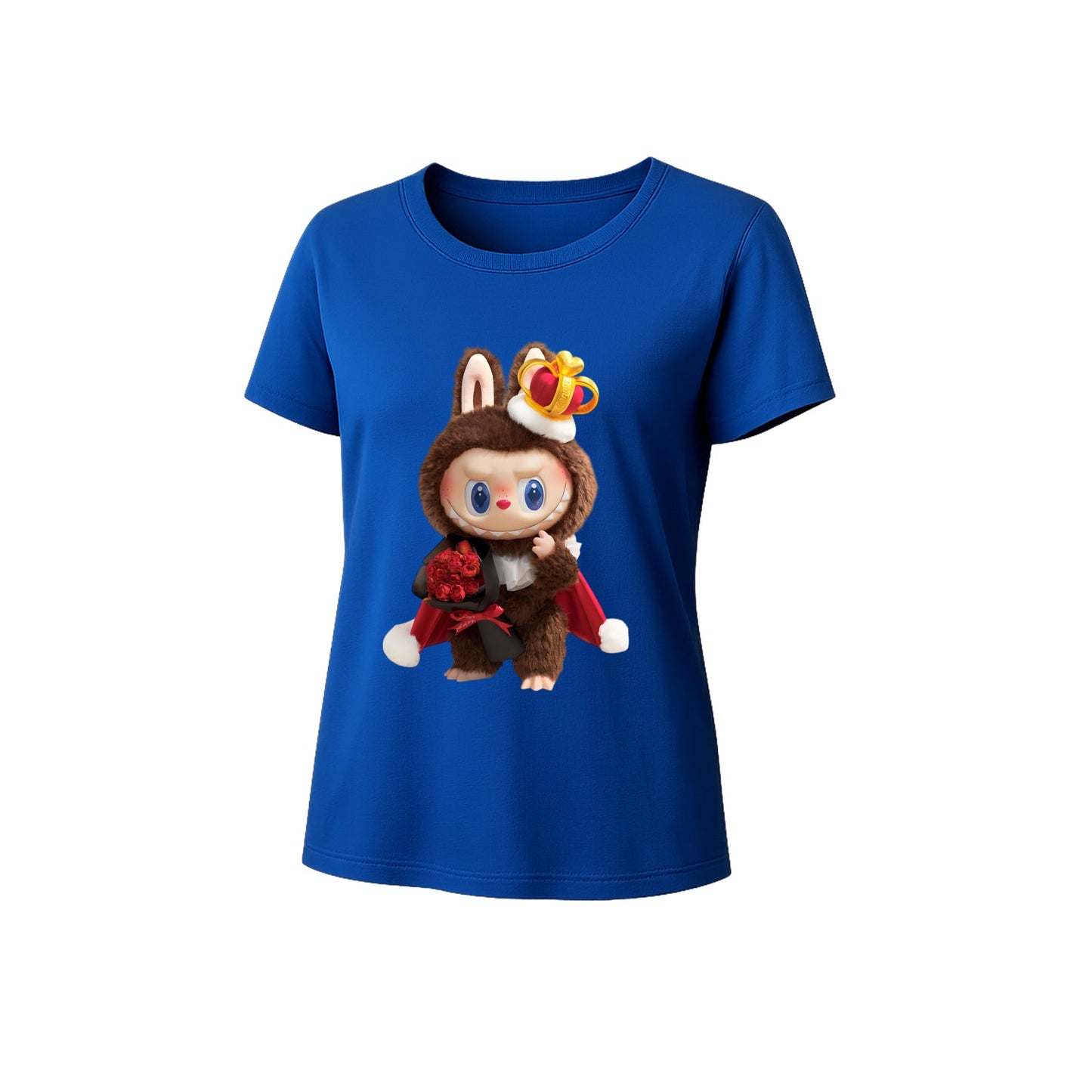 Gentleman Labubu Labubu Graphic T-Shirt Loose Fit Summer Casual Tee