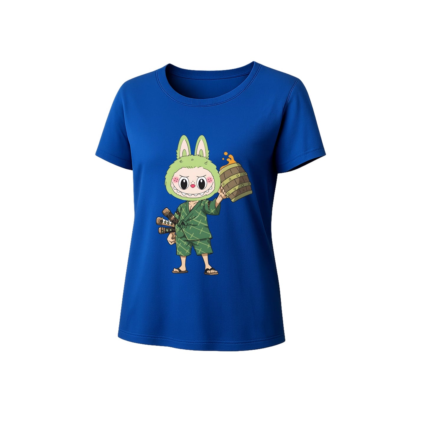 Samurai Labubu Labubu Graphic tričko volné fit Summer Casual Tee