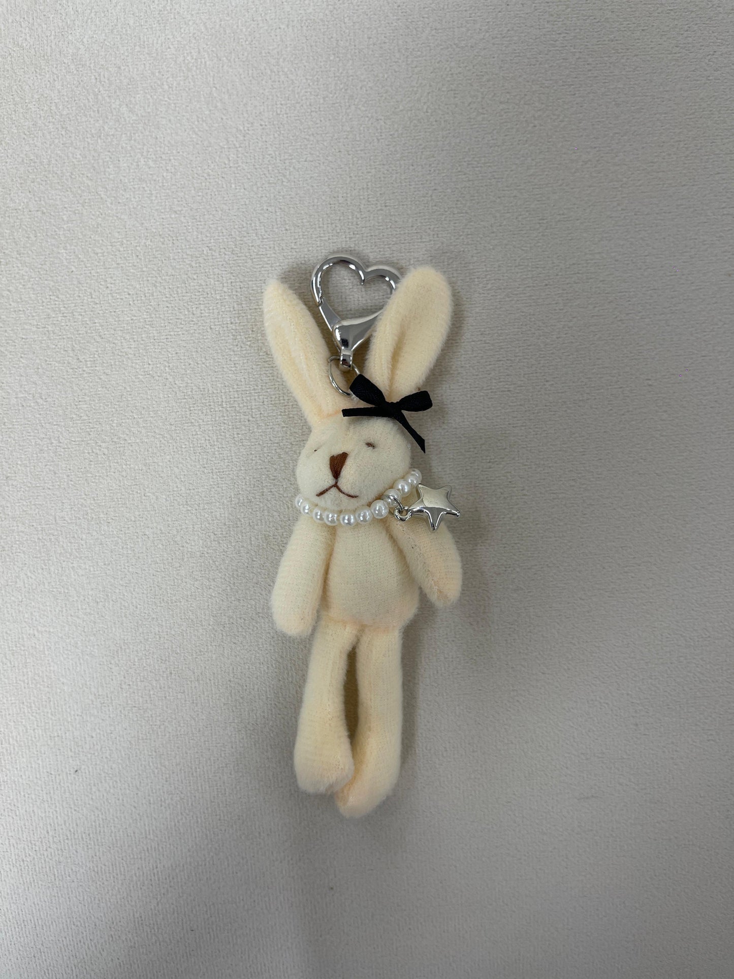 우아한 진주 긴 토끼 가방 매력