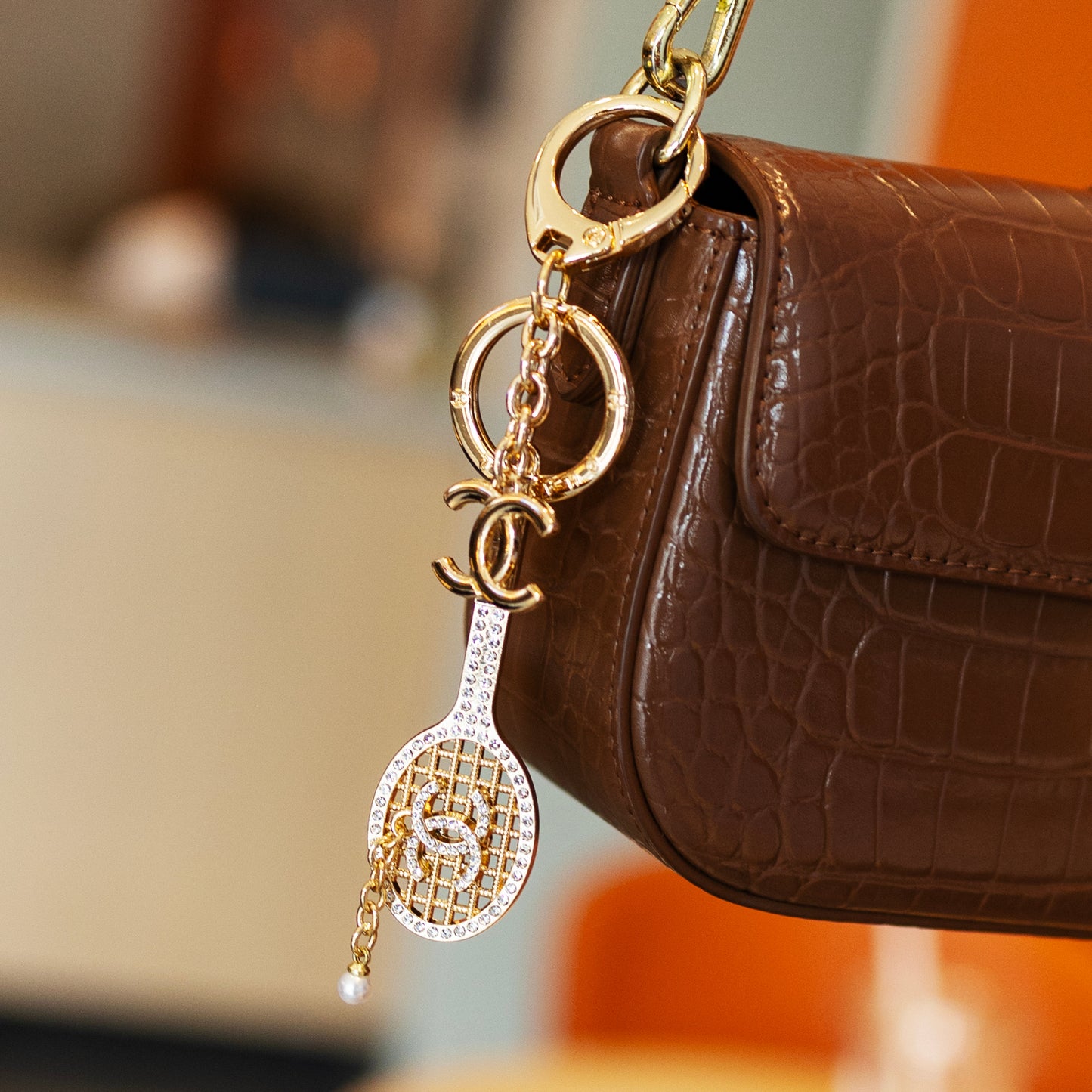 Cute & Sparkling Keychain Charm