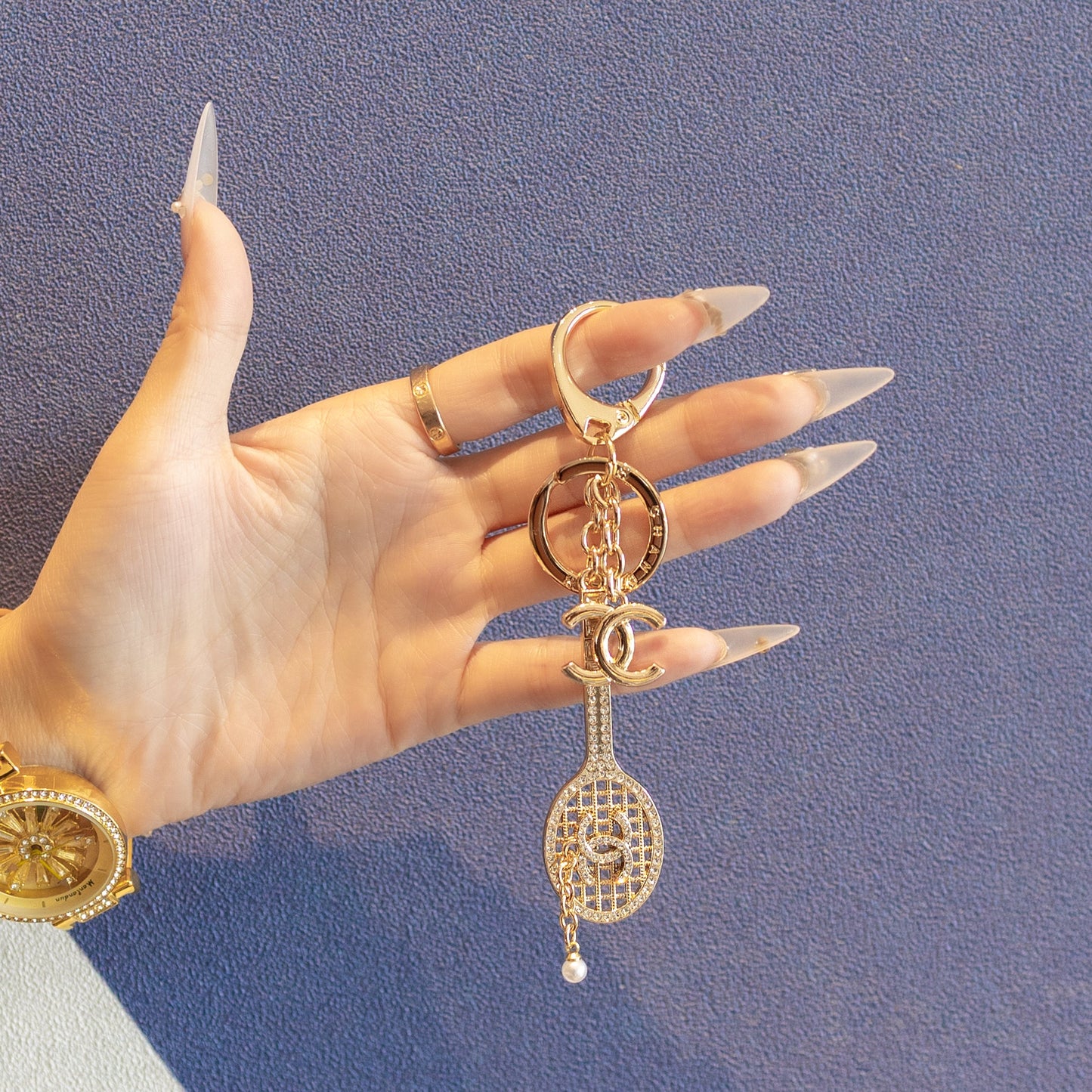 Cute & Sparkling Keychain Charm
