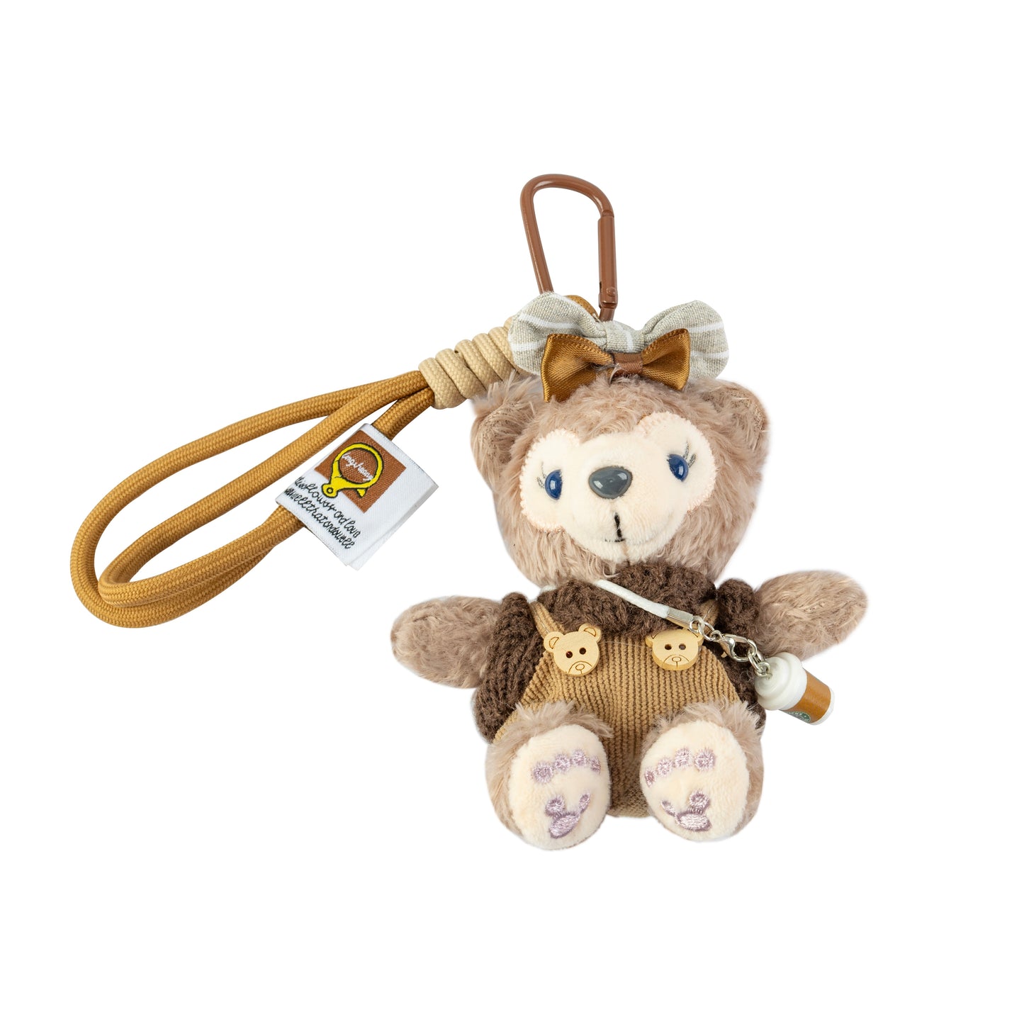Cute &Charm : Adorable Bear Keychain Plush