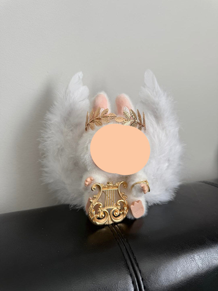 Labubo Have A Seat Clothes Angle with Ring Hair Accessoires Labubo Keychain Labubo Clothing Clothes Labubo Keychain Labubo Clothing