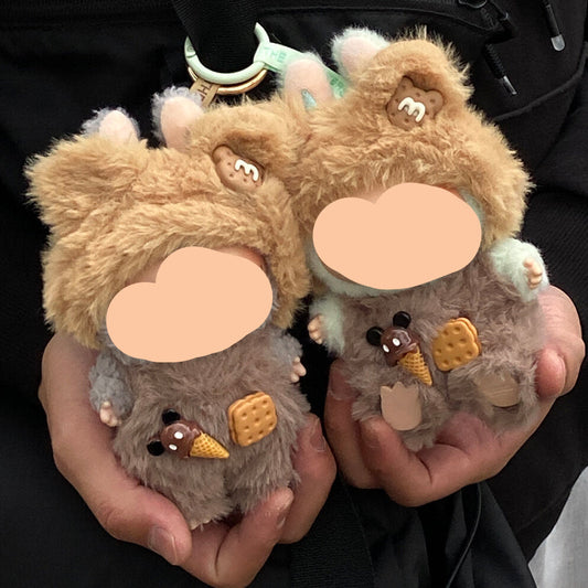Teddy Bear Suit Clothes Labubo Teddy Bear Keychain Labubo Clothing Macaron Clothes for Labubo