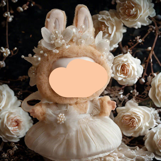 Wedding Dress Have a Seat Labubo Doll Clothes Groom's Suit Keychain Labubo Clothes 17cm Labubo Clothing