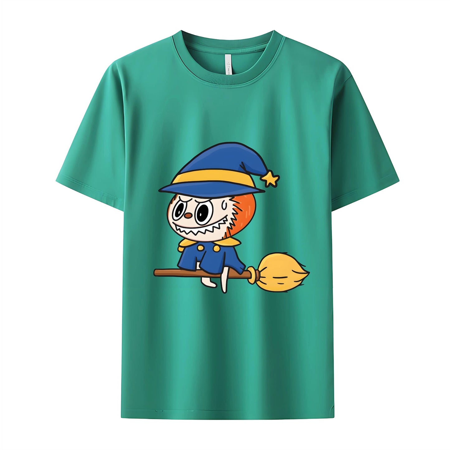 Cute Labubu The Monsters Crew Neck T-Shirt For Labubu Lover