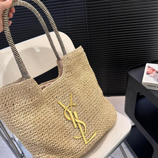 SAINT LAURENT luxury Raffia Bag
