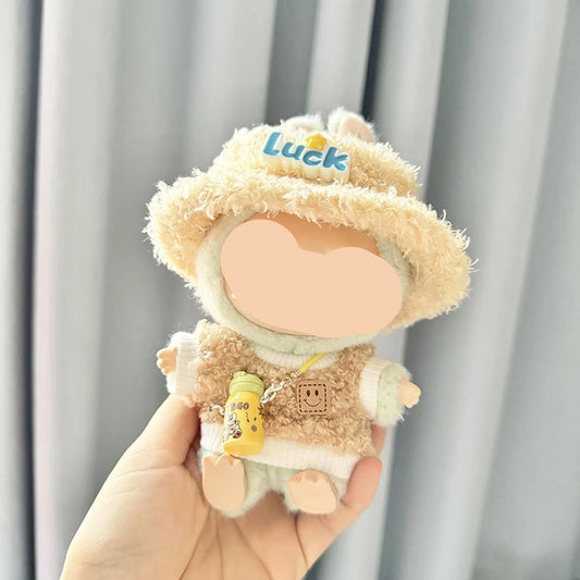 Winter Labubo Clothes Sweater + Hat Girl Labubo Outfits Keychain Labubo Clothing