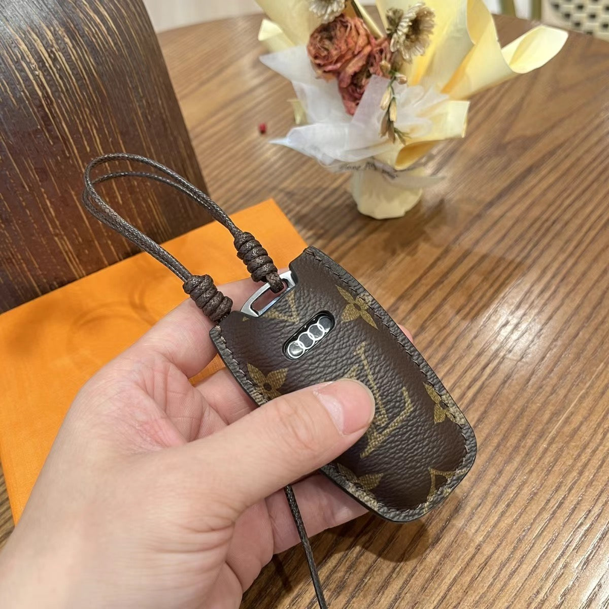 Funda de cuero de lujo para llave inteligente: diseñada para Audi, BMW, Benz y VW 🚗✨