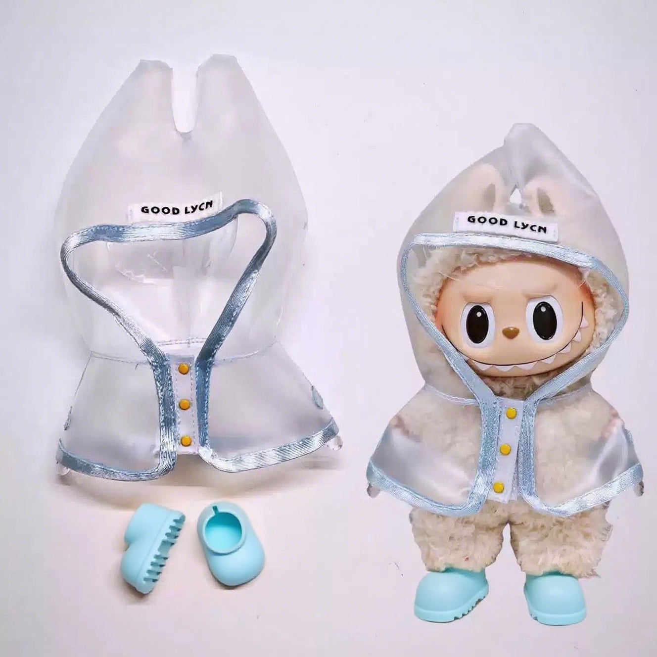 Labubu Raincoat | Magnetism på sin topp