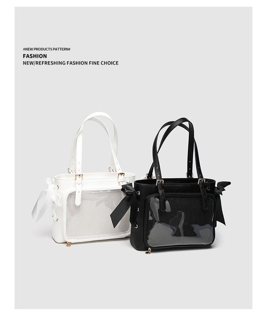 Lta Bag Crossbody Tote – Messenger Shoulder Bag for Anime, Kawaii, Pin & Plushie Display