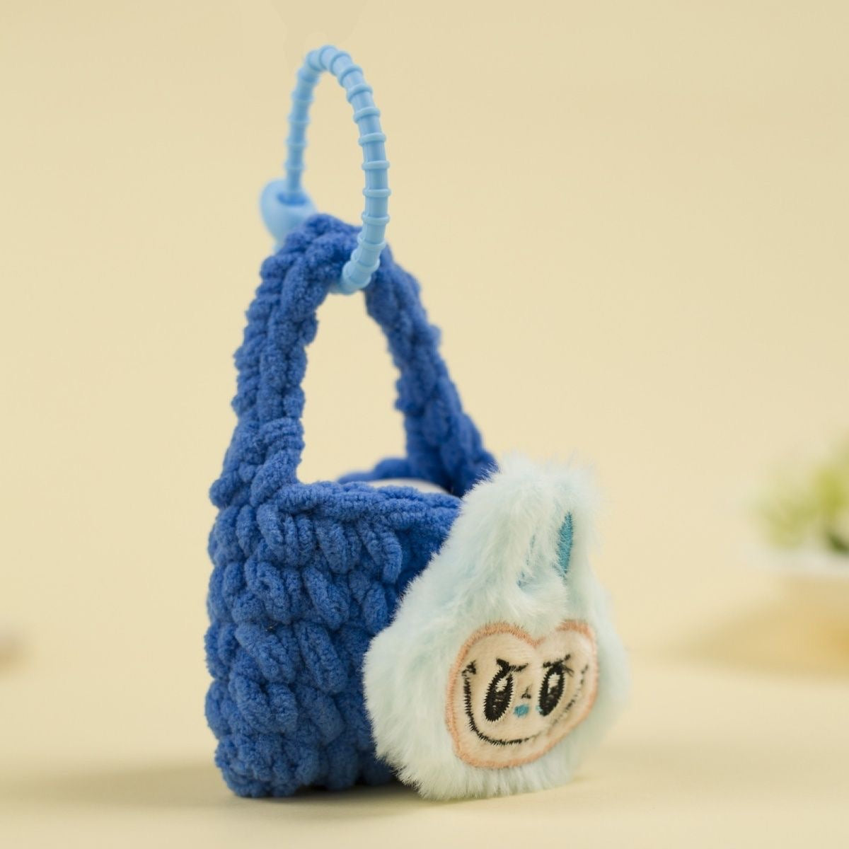 Labubu Knitted Plush Pouch AirPods Case
