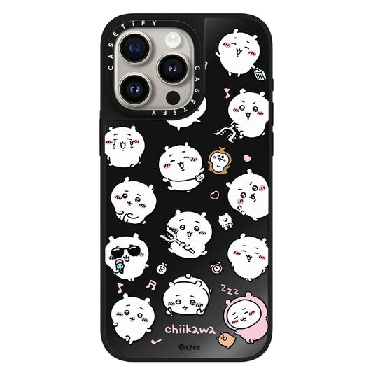 Chiikawa black background Phone Cases - Cute & Protective