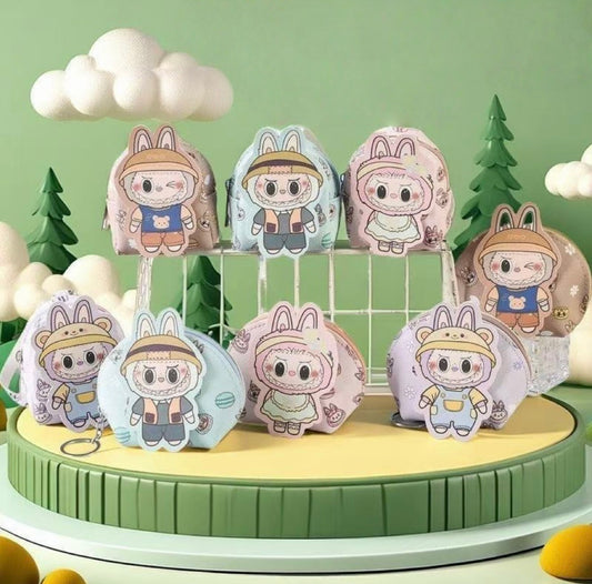 Labubu Mini Backpack Charm