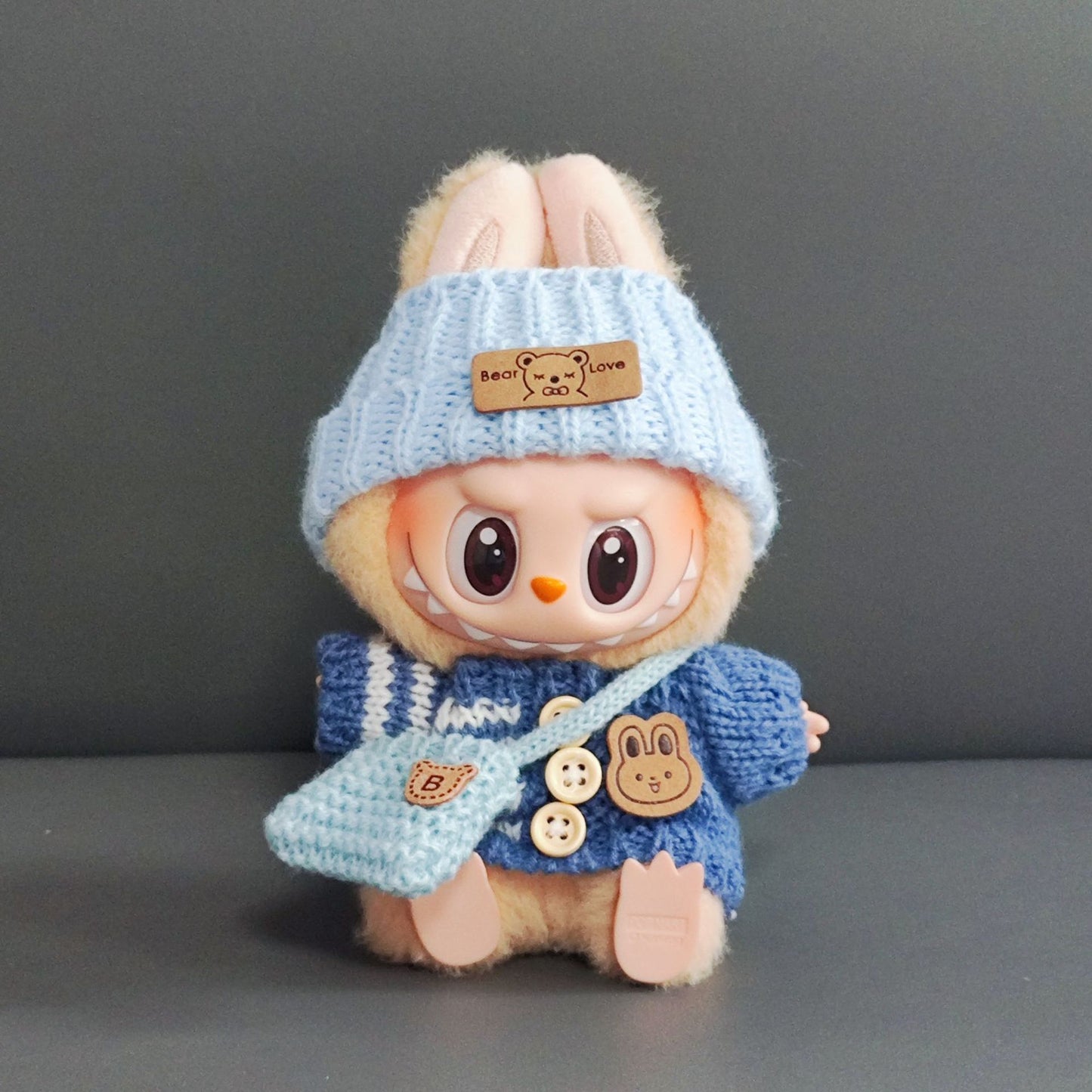 Adorable Labubu Knitted Outfits - Dress Up Your Cute Companion
