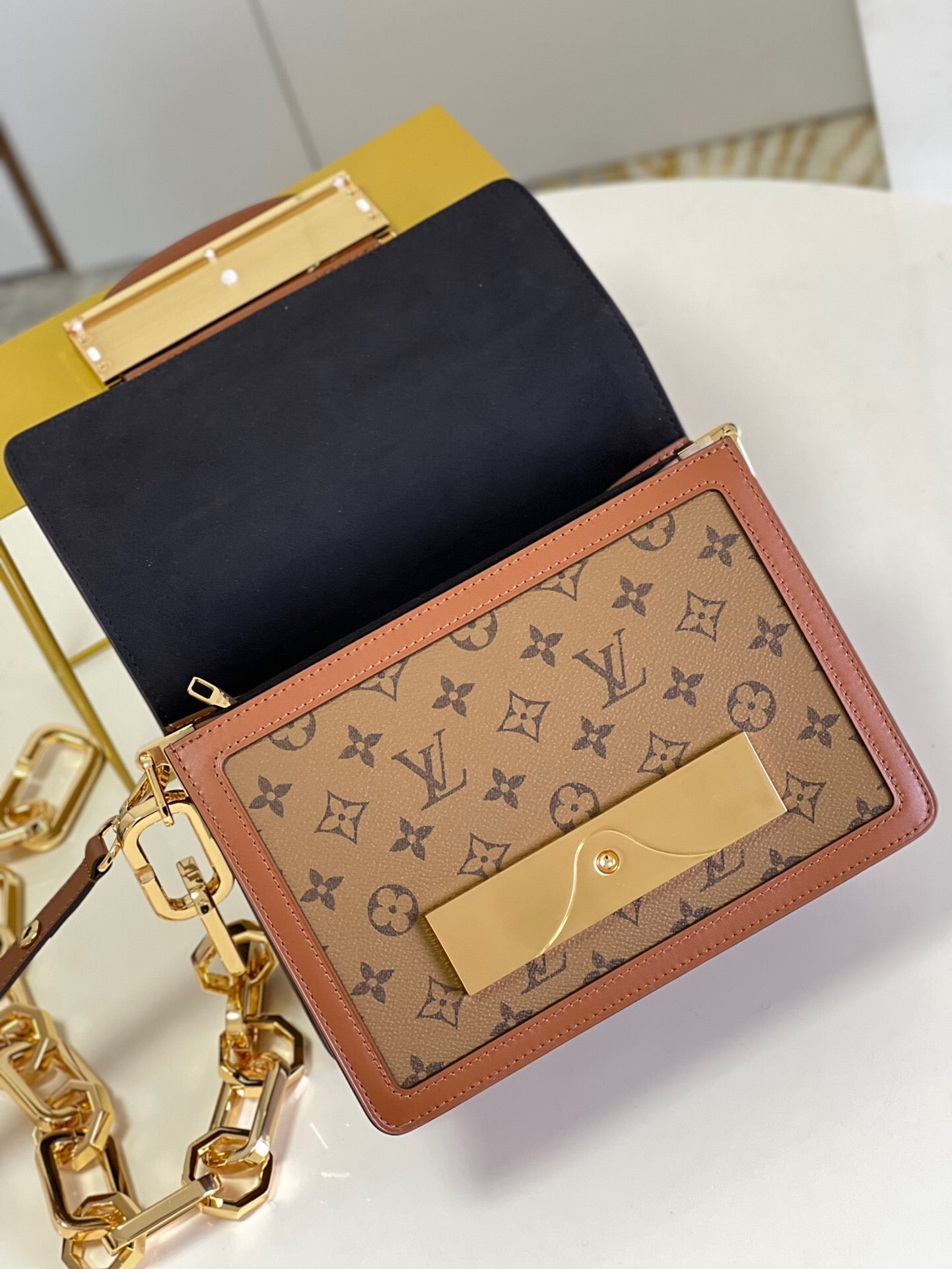 Luxury Dauphine Bag 25cm M46537