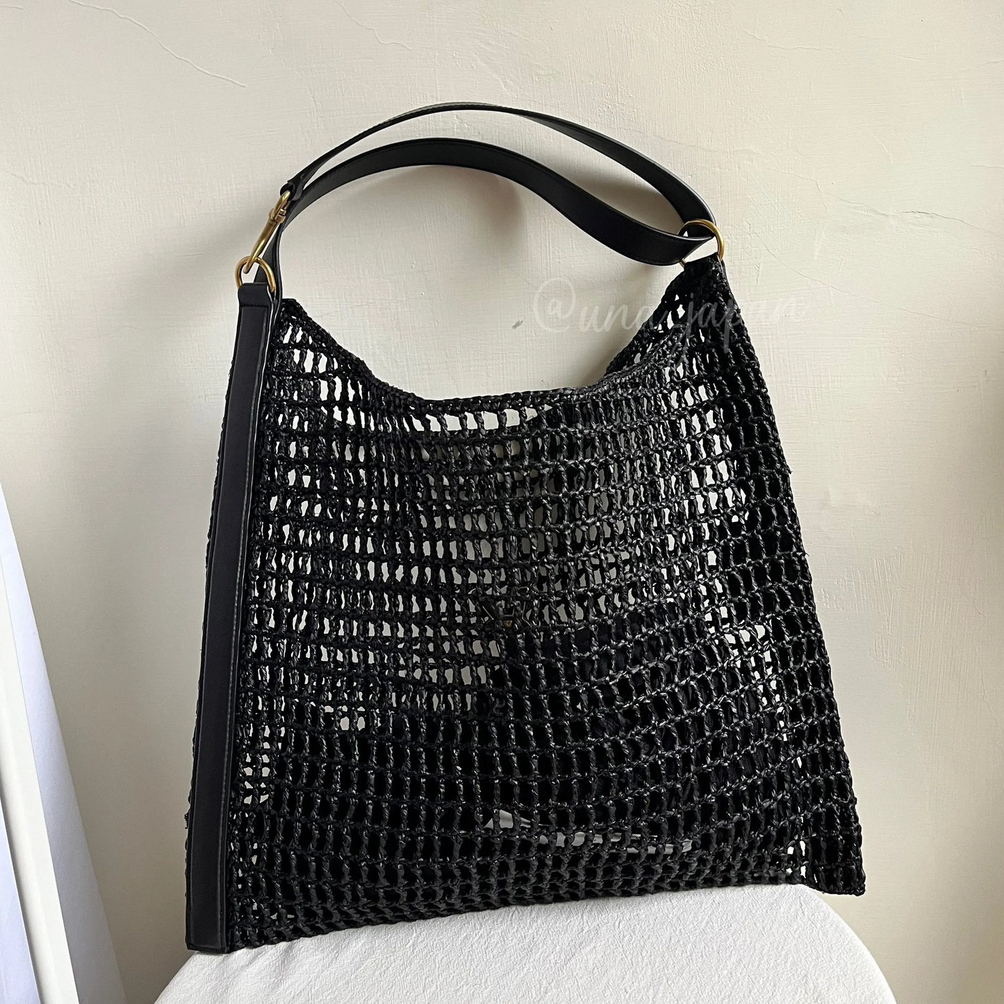 SAINT LAURENT luxury Raffia tote Bag