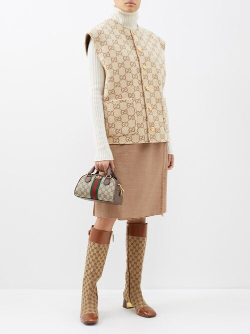 luxury Ophidia Mini Gg Supreme-canvas Top-handle Bag