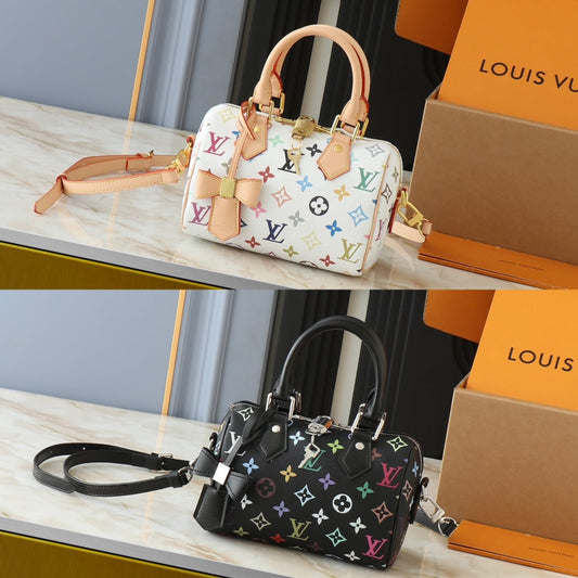 Luxury Speedy Bandouli¨re 20 Handbag 20.5x13.5x12cm