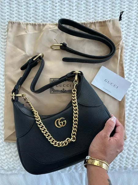luxury Aphrodite mini leather shoulder bag