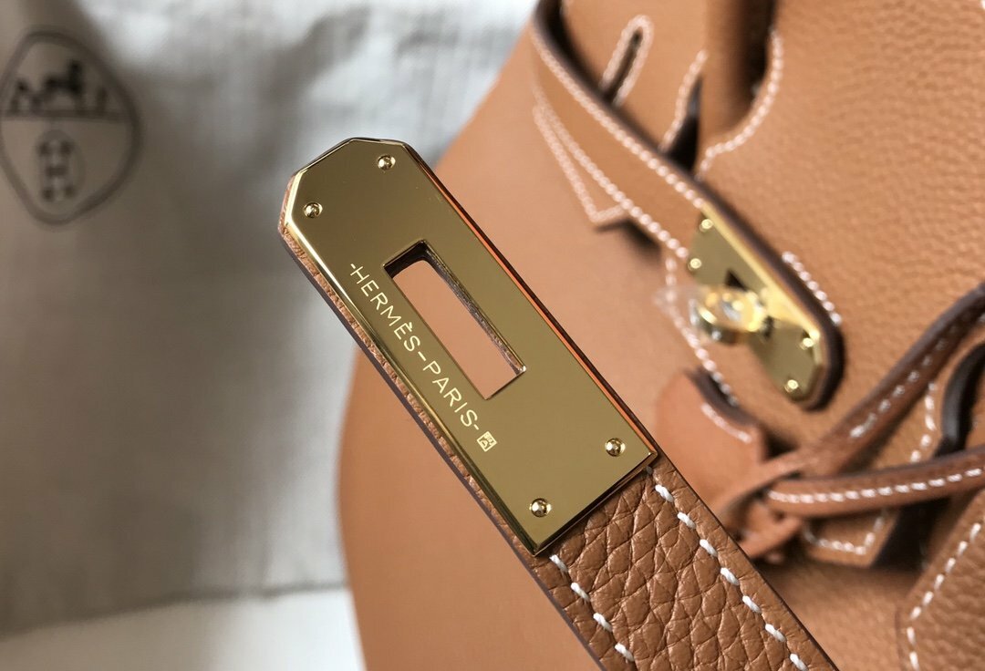 luxury HMS Handle Bag 30cm Brown