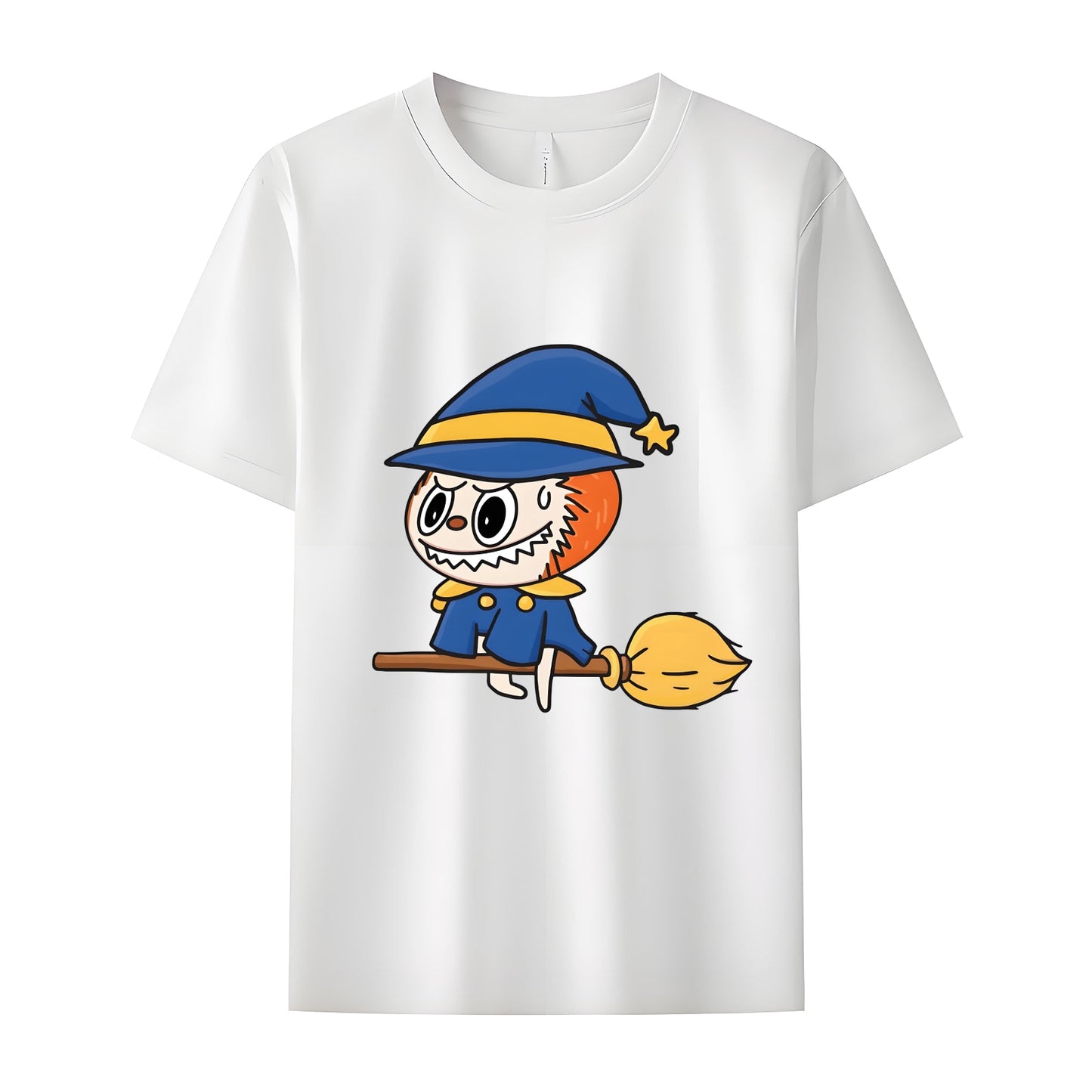Cute Labubu The Monsters Crew Neck T-Shirt For Labubu Lover